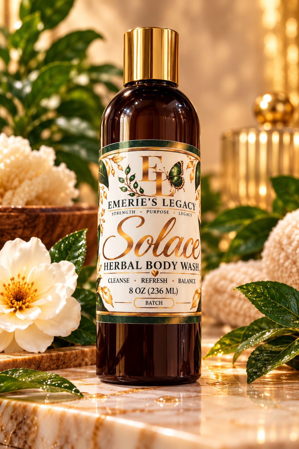 Solace Body Wash Herbal-Infused Body Cleanser&nbsp;